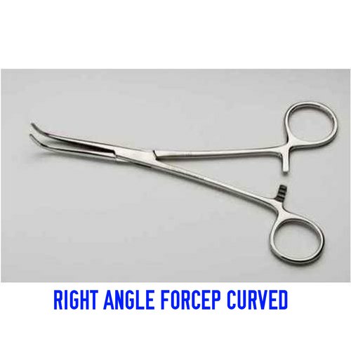 RIGHT ANGLE FORCEPS CURVED